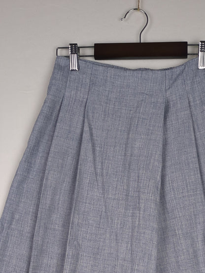 Grey Pleats