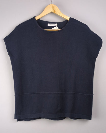 Cotton World Blue Top - Stained