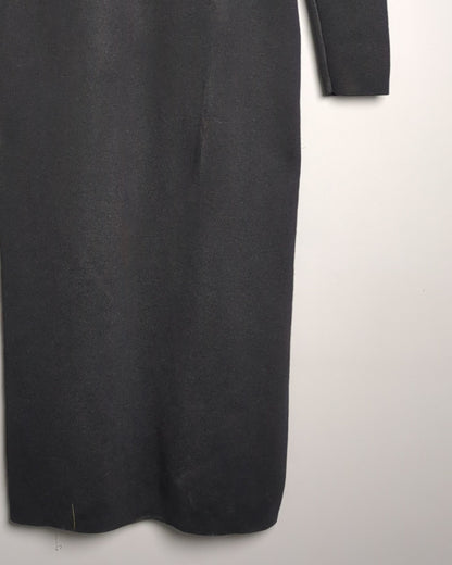 H&M Black Mock-Neck Dress