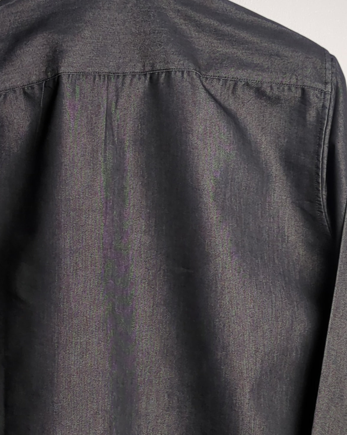 Gray Button-Down Shirt