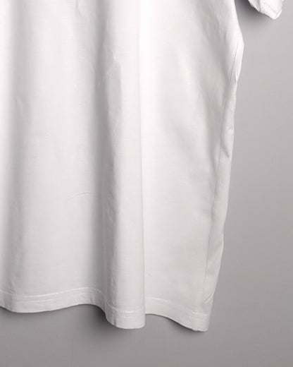 Lacoste White Graphic T-Shirt