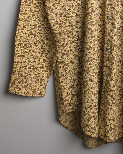Trimmer Collection Brown Floral Shirt