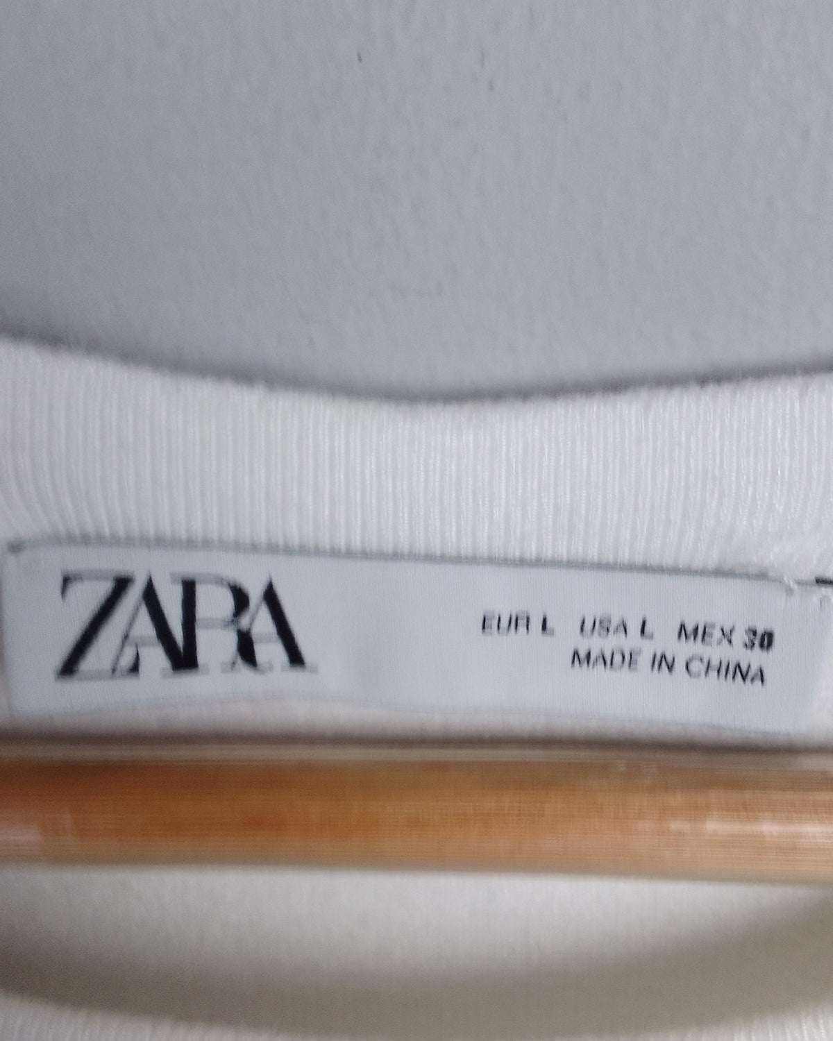 Zara White Knit Sweater