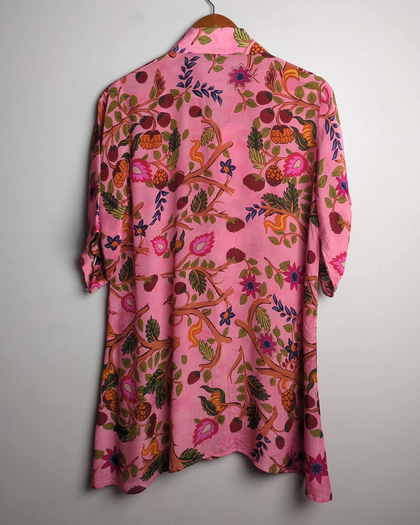 Pink Floral Shirt