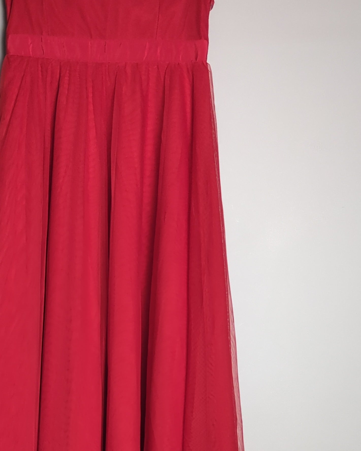 Dibiskle Red Maxi Dress