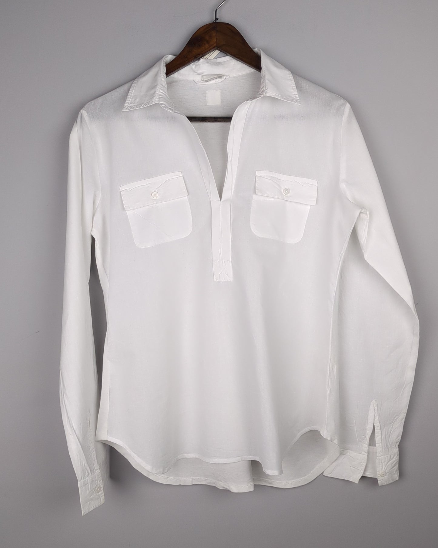 Nicobar White Utility Blouse