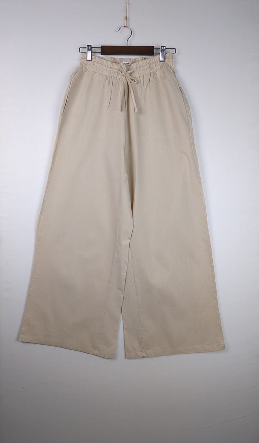 Beige Wideleg