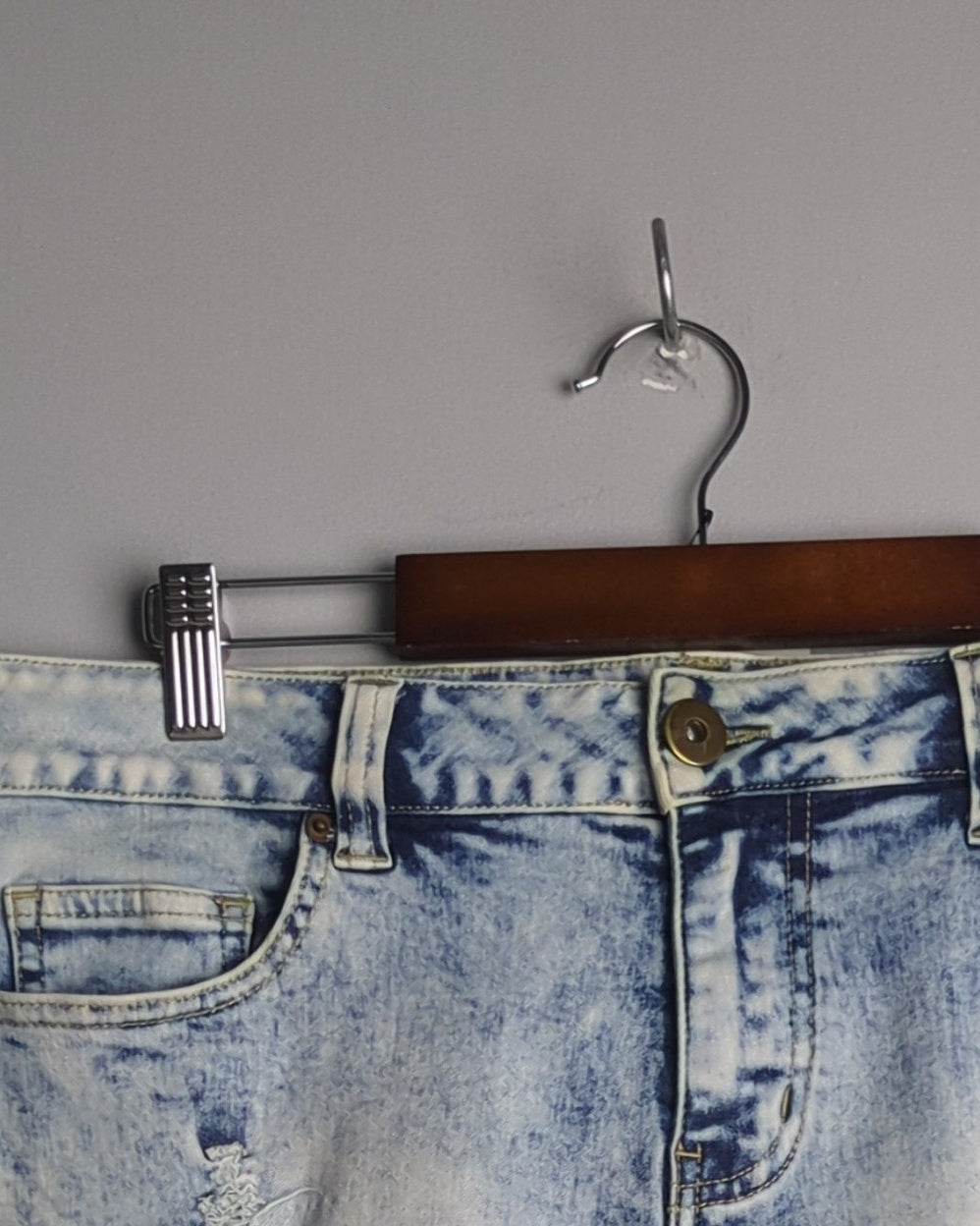 Forever 21 Blue Denim Shorts
