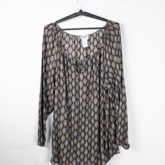 Printed Long Sleeve Top