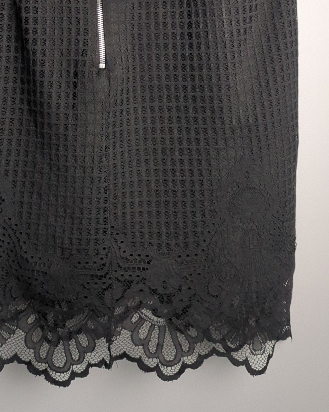 Topshop Black Lace Dress