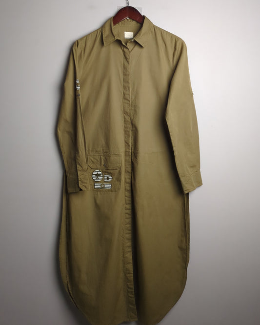 Nicobar Brown Shirt Kurta