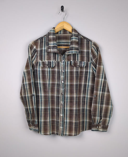 Plaid Button-down