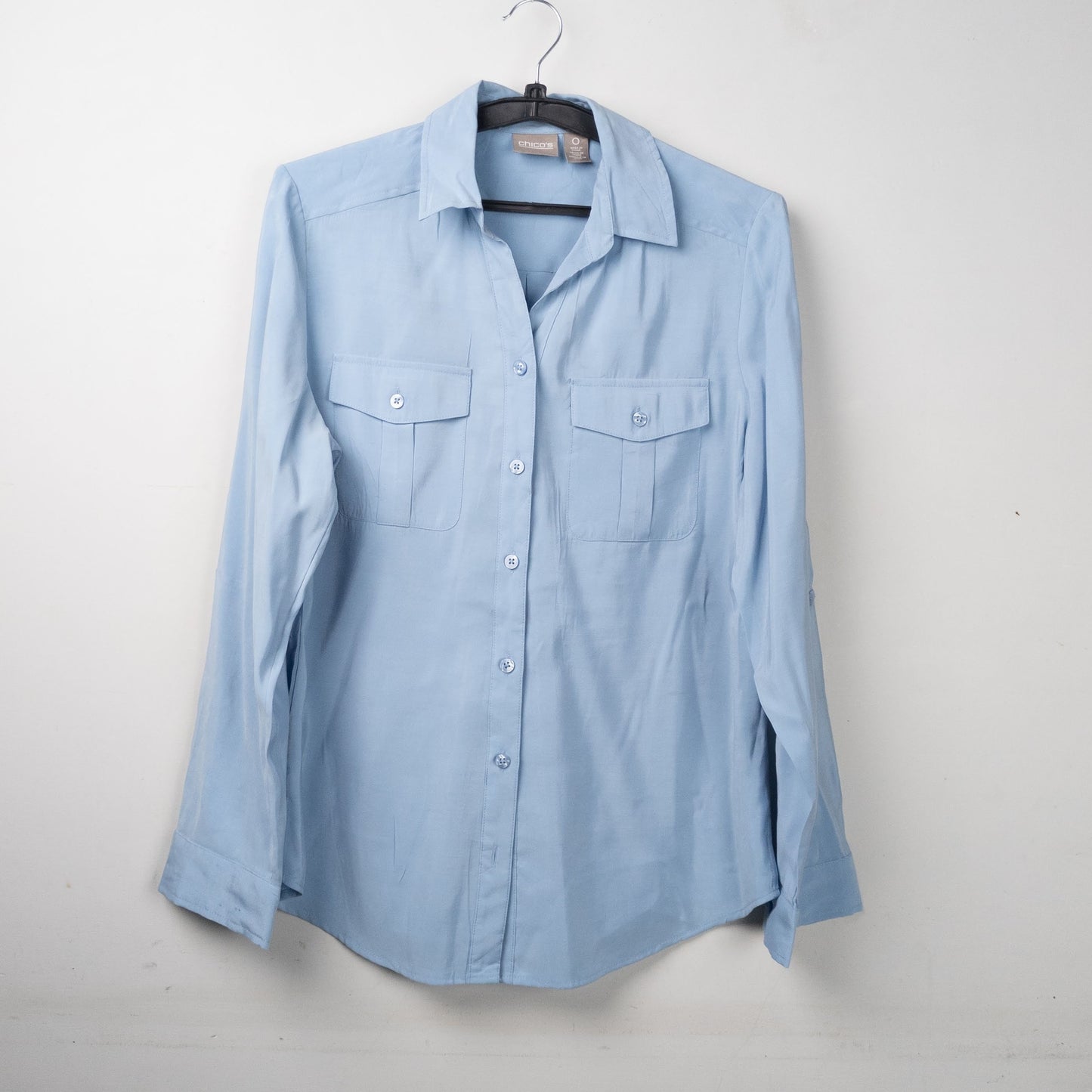 Light Blue Button-Up Shirt