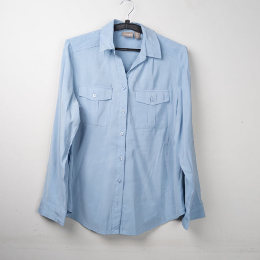 Light Blue Button-Up Shirt