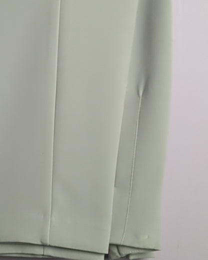 Zara Green Tailored Trousers