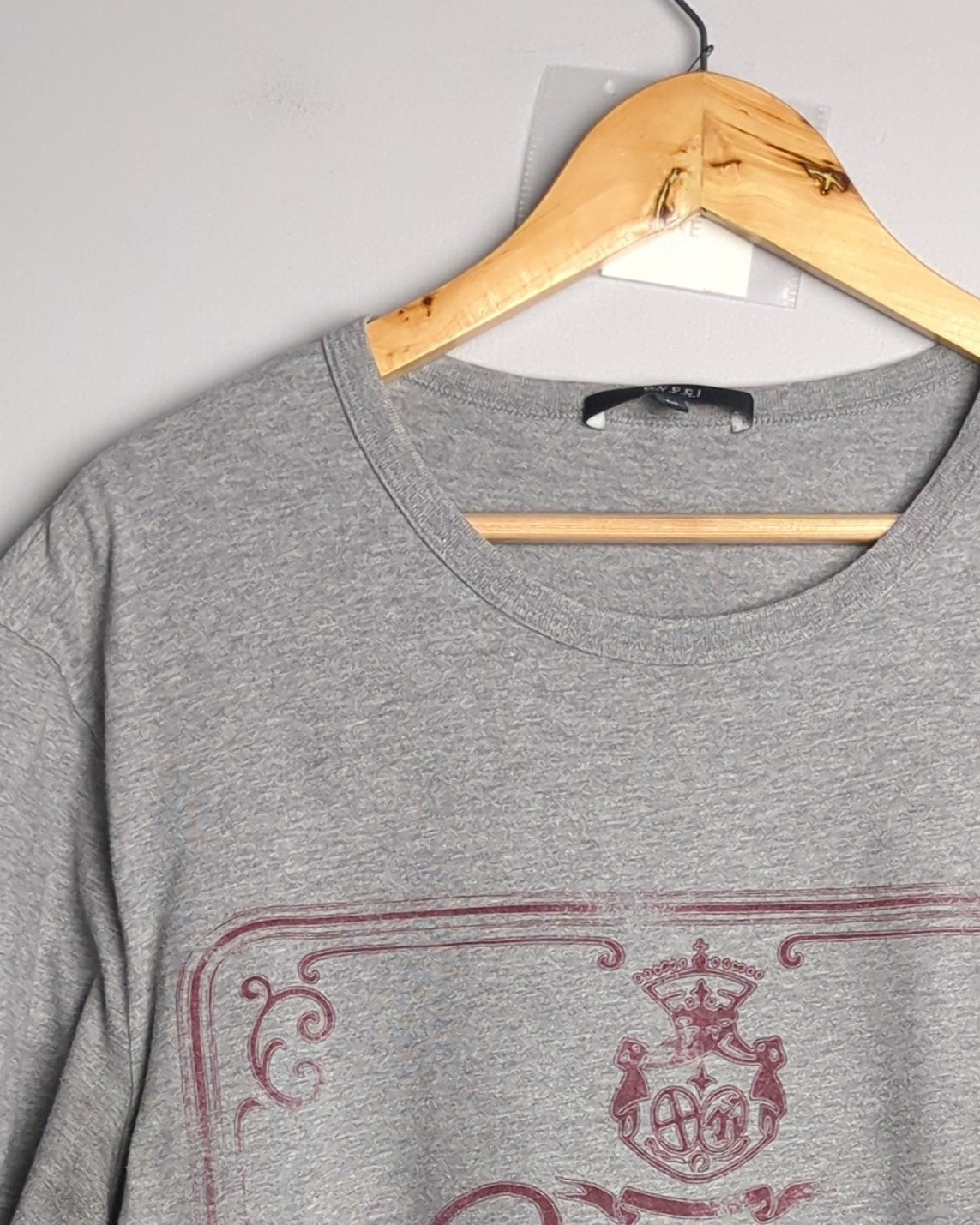 Gucci Gray Graphic T-Shirt