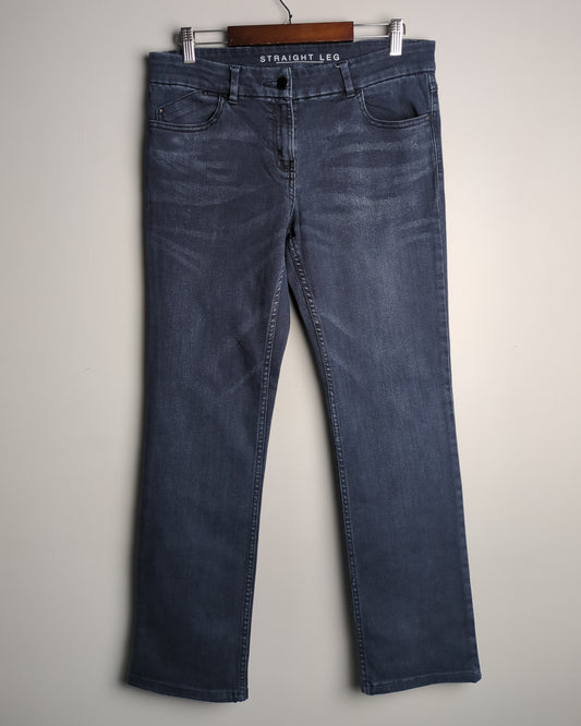 Blue Straight Jeans