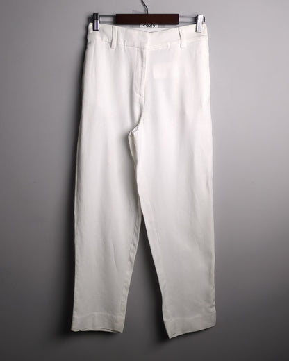 H.M White Casual Trousers