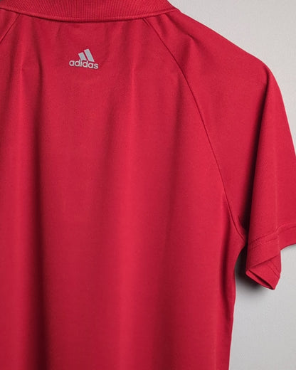 Adidas Red Polo Shirt