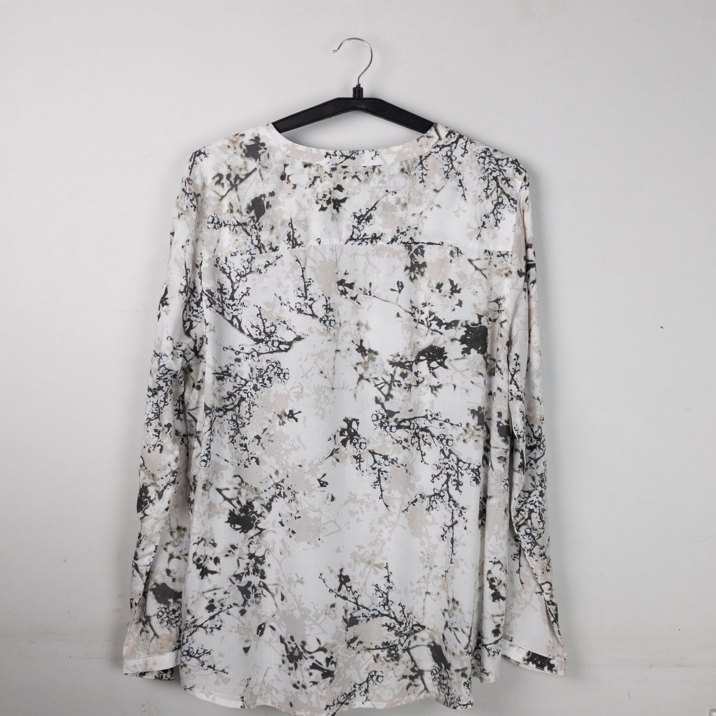 Printed Long Sleeve Blouse