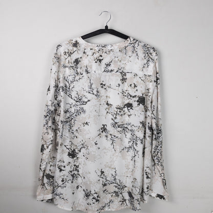 Printed Long Sleeve Blouse