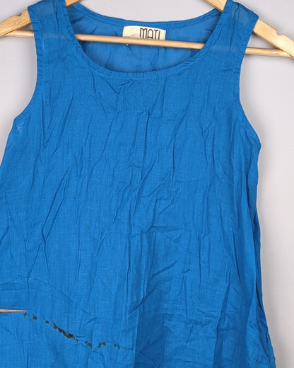 Blue Sleeveless Dress
