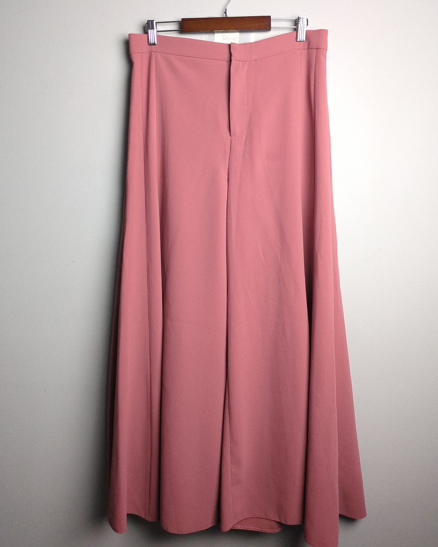 Zara Pink Wide Trousers
