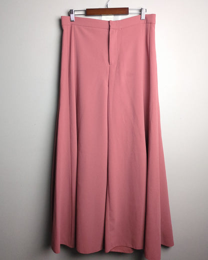 Zara Pink Wide Trousers