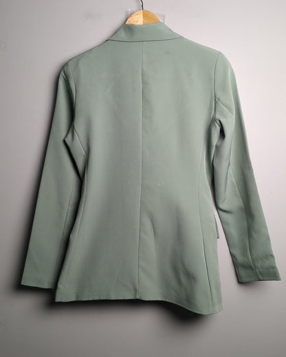 Boohoo Green Blazer Jacket