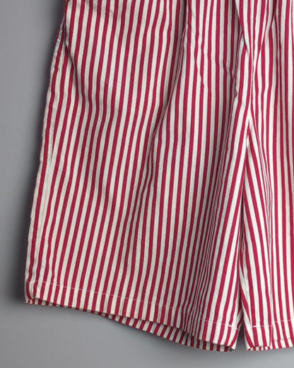 Red Casual Shorts