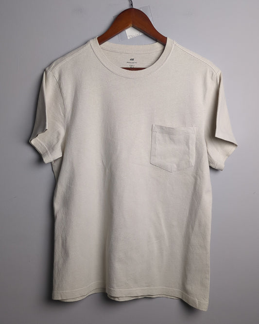 H&M Beige Pocket Tee