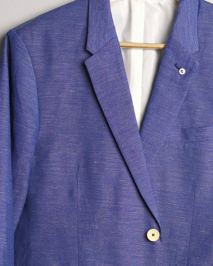 Zara Man Blue Blazer Jacket