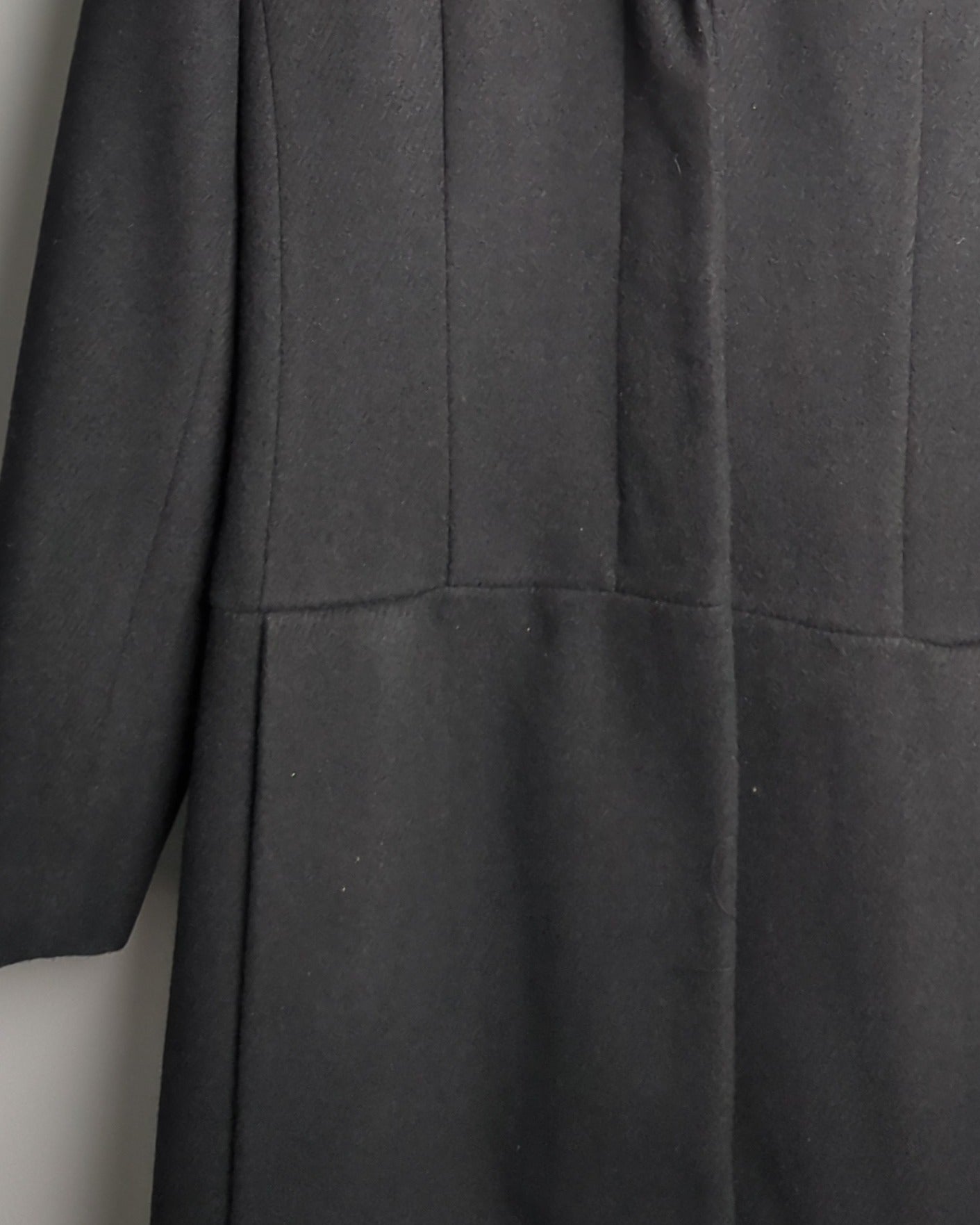 Nine West Black Woolen Coat