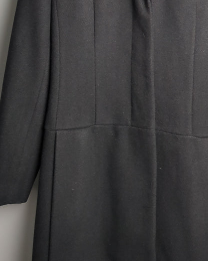 Nine West Black Woolen Coat