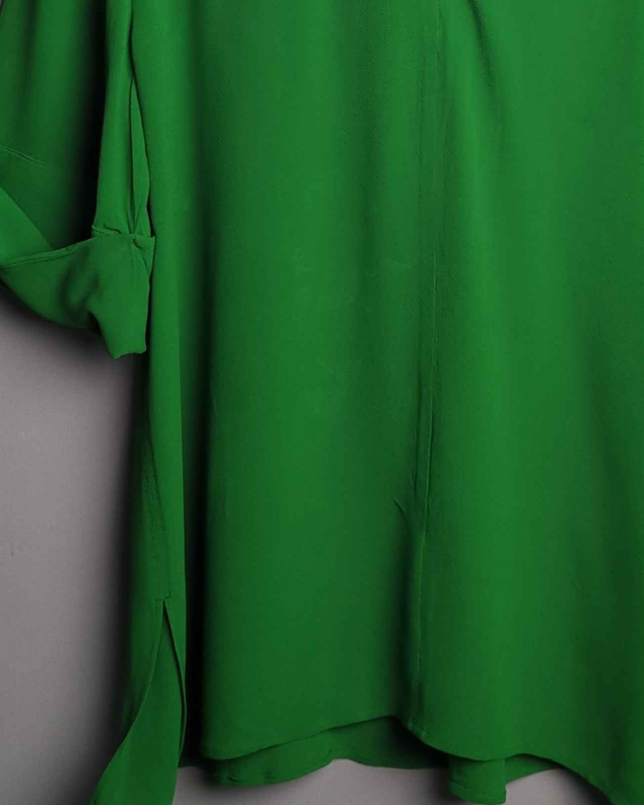 Arket Green Collared Blouse
