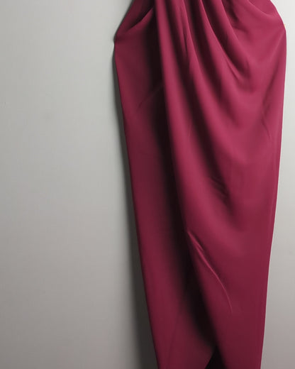 Forever New Wine Wrap Dress
