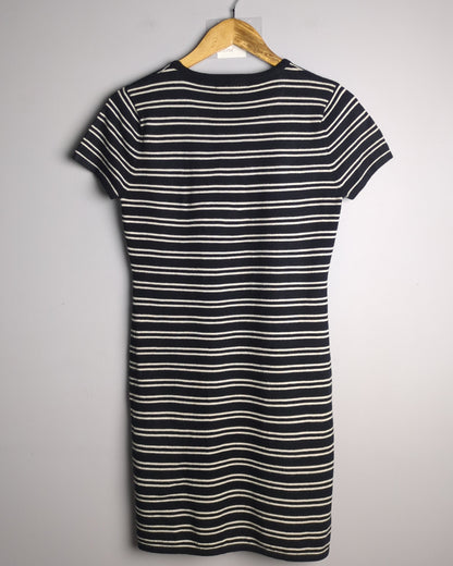 Forever 21 Black Striped Dress