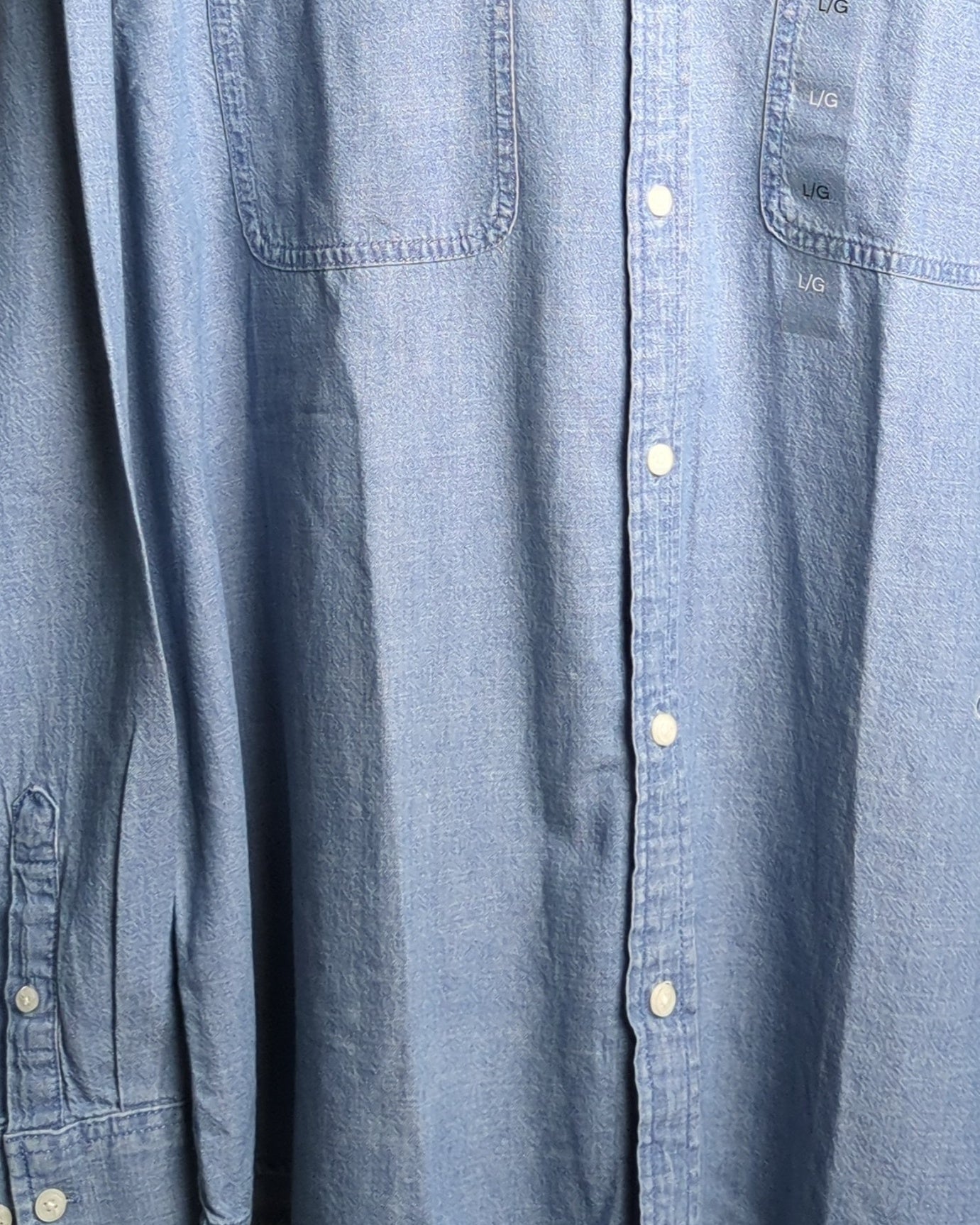 Calvin Klein Blue Denim Shirt