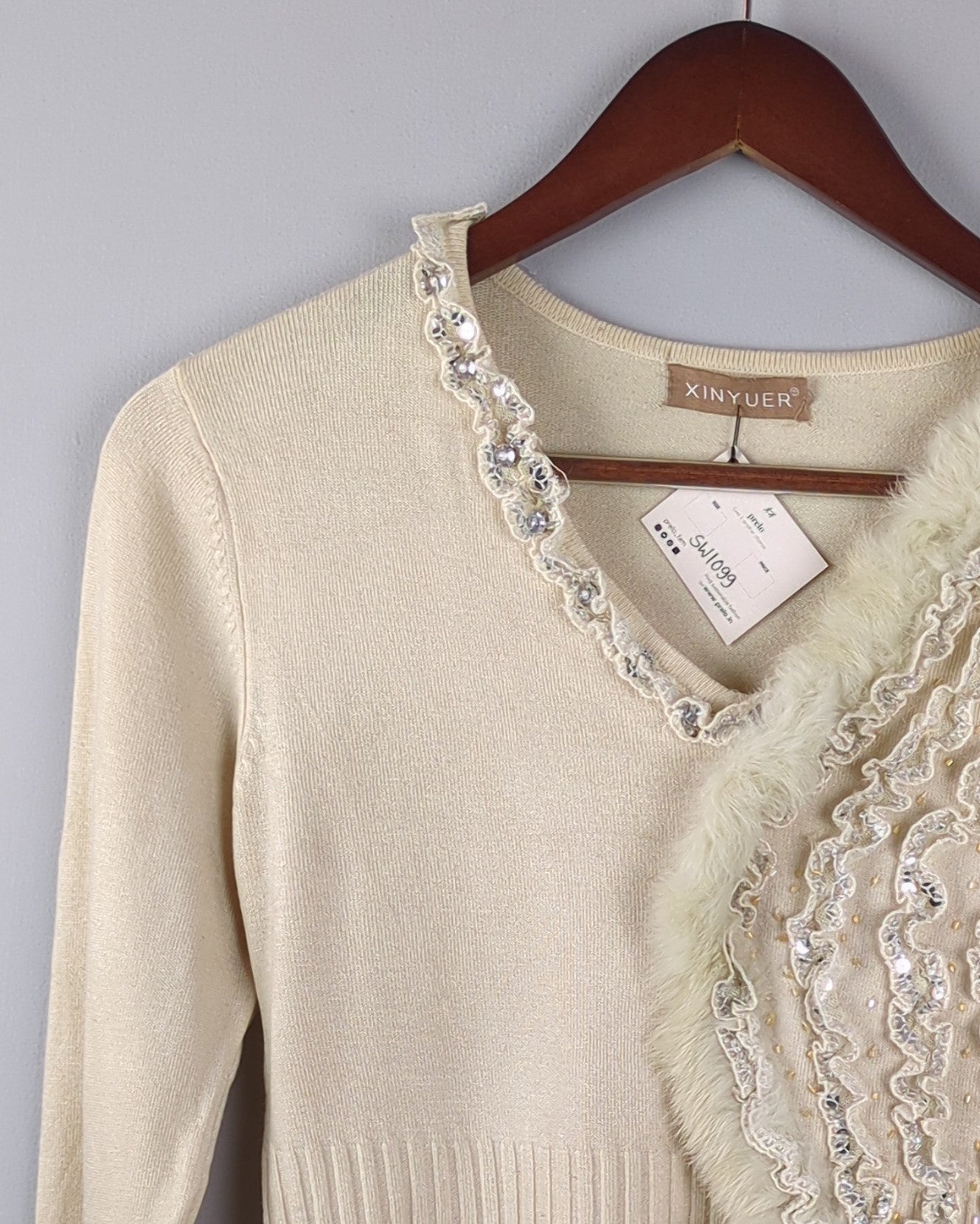 Embellished Sweater
