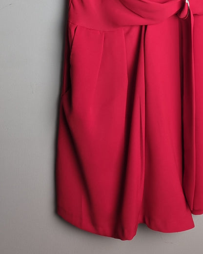 Zara Red Wrap Dress