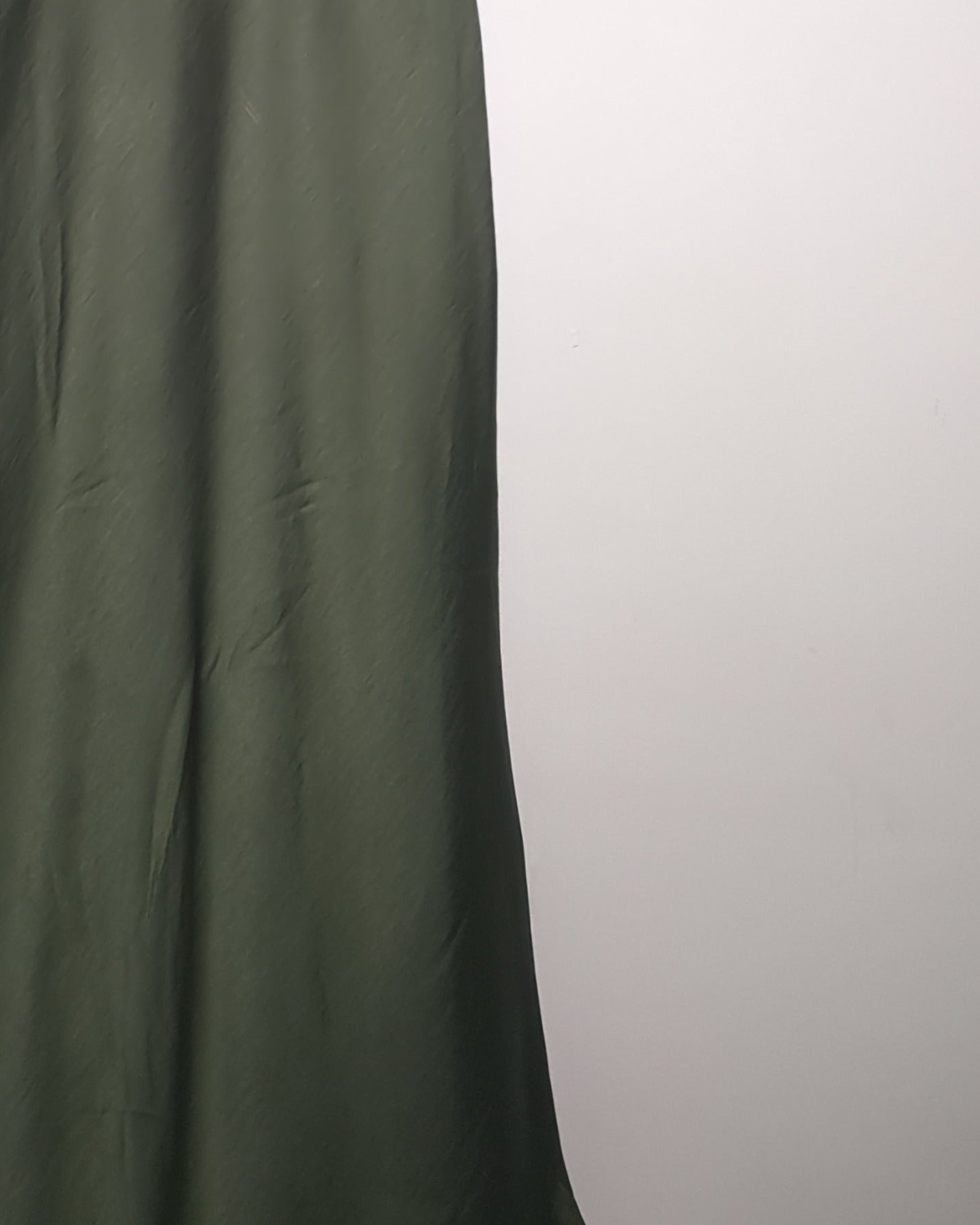 Zara Green Satin Dress