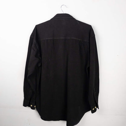 Black Button-Up Shirt