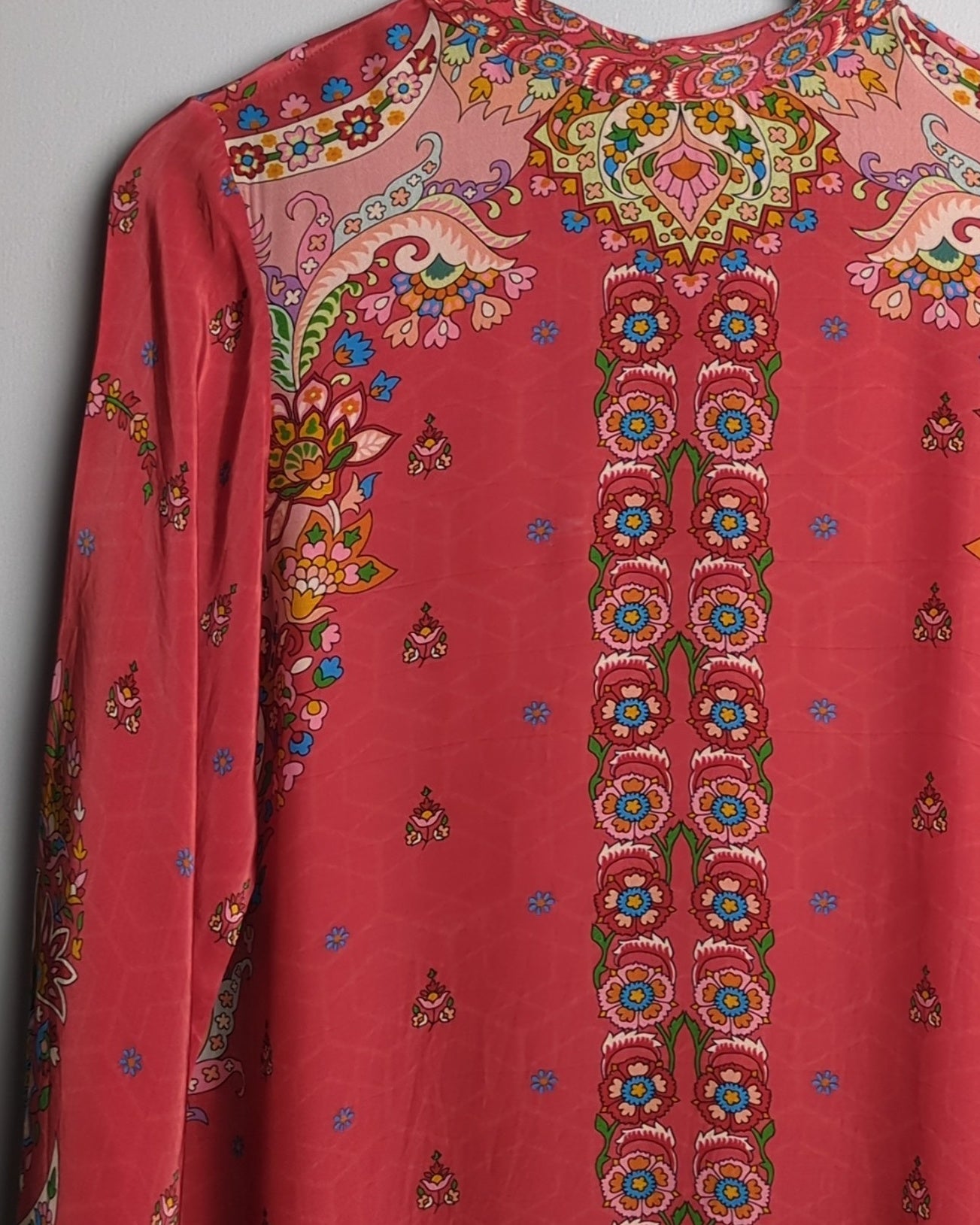 Red Bohemian Tunic