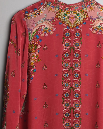 Red Bohemian Tunic