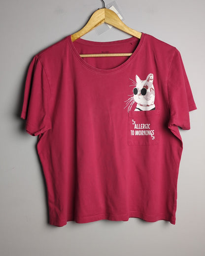 Zudio Wine Graphic T-Shirt