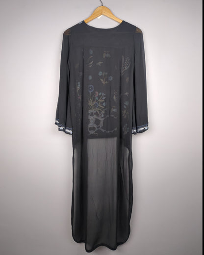 Pankaj & Nidhi Black Embroidered Tunic