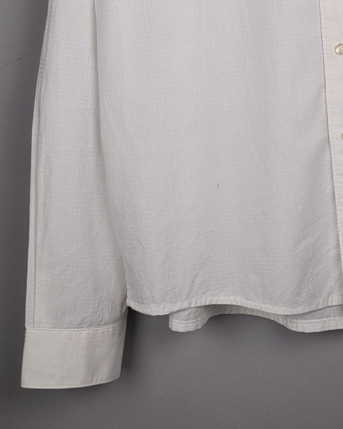 Perry Ellis White Button-Down Shirt