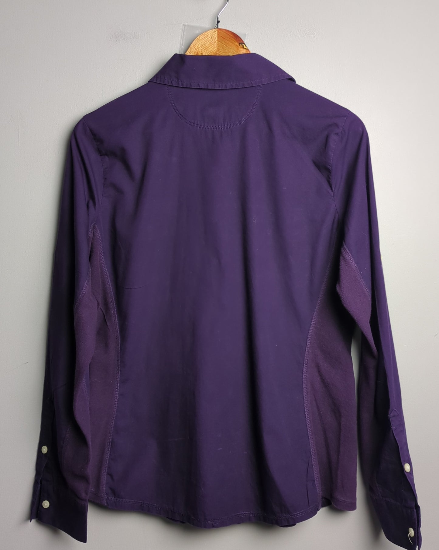 Converse Purple Button Shirt