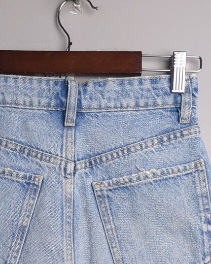 Zara Blue Denim Shorts