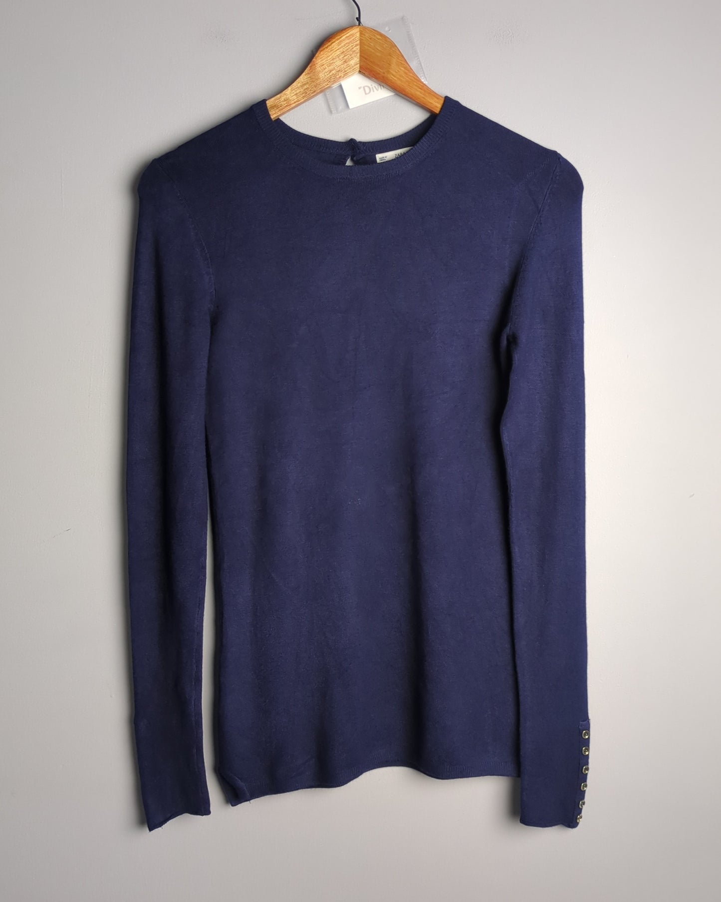 Zara Blue Knit Sweater